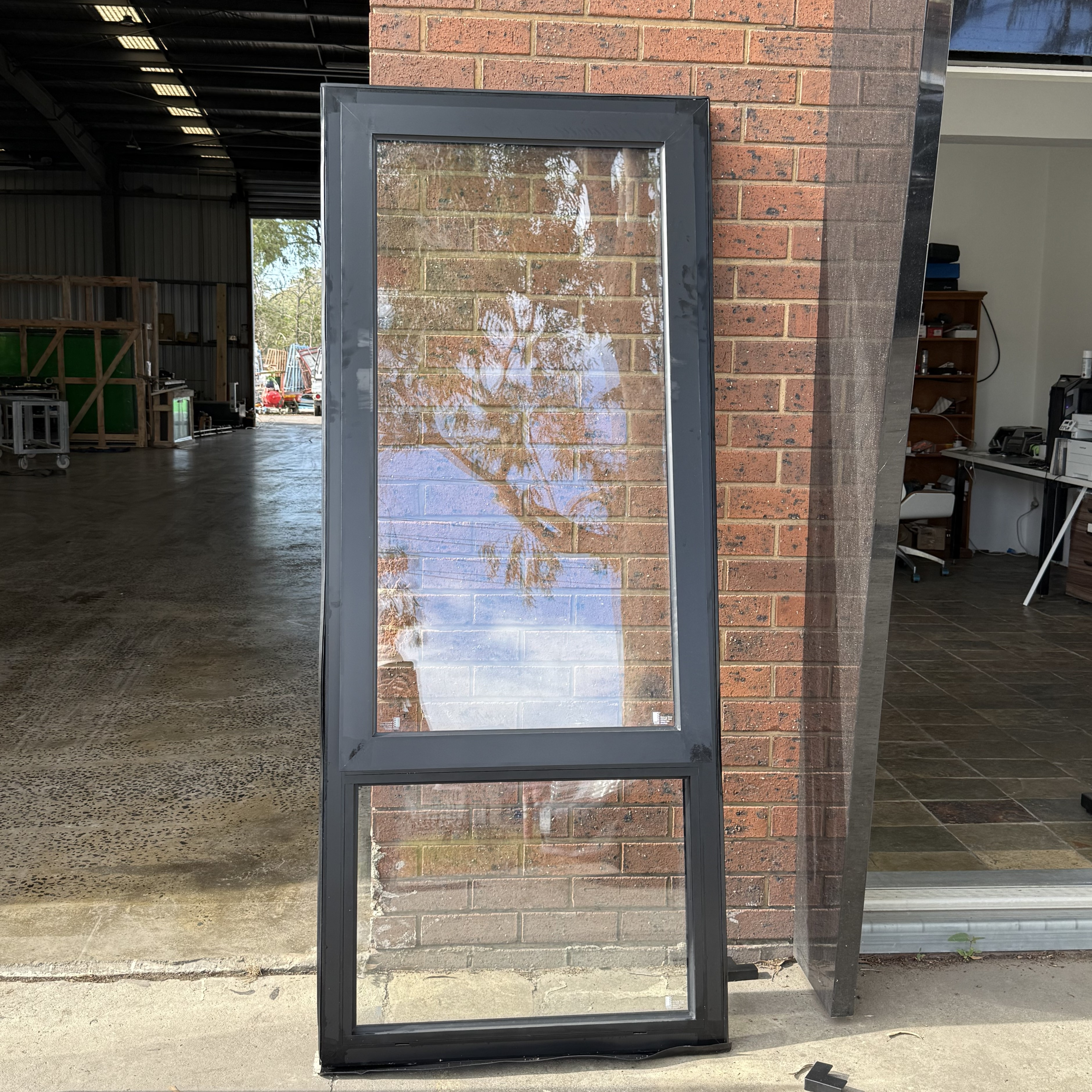 Aluminum Awning Windows 850mm (W) x 2057mm (H) Black $650